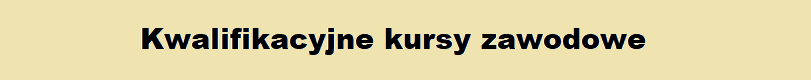 Baner kursy