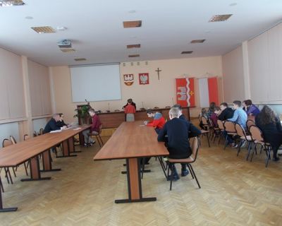 Eliminacje powiatowe Ogólnopolskiego Turnieju Wiedzy Pożarniczej „Młodzież zapobiega pożarom”